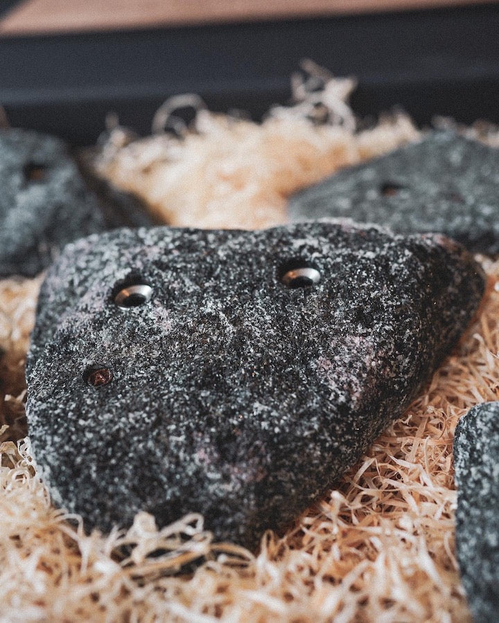 Granite as a sustainable material for climbing holds