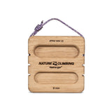 Raw Hanger portable hangboard – back view
