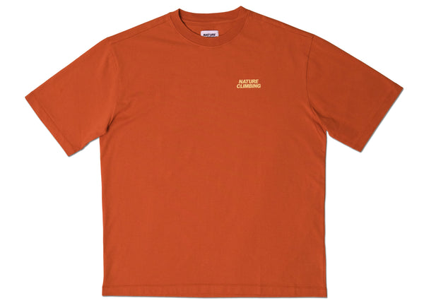 Horizon T-shirt - Dusty Orange