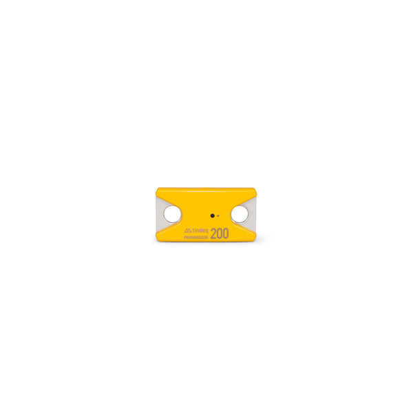 Tindeq Progressor 200 – front view of the yellow force gauge